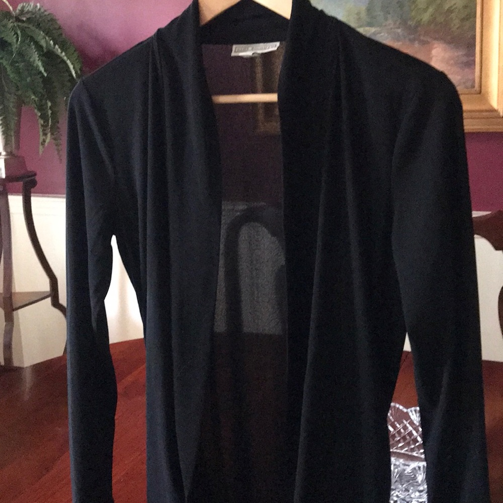 Dana Buchman sheer open sweater. Brand new